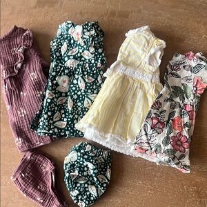 Green Strapless Sleeveless Sundress Casual